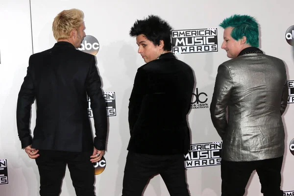 Mike Dirnt, Billie Joe Armstrong, Încearcă cool, Green Day — Fotografie, imagine de stoc