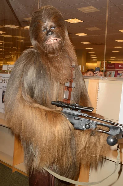 Chewbacca på Carrie Fisher bok undertecknande — Stockfoto