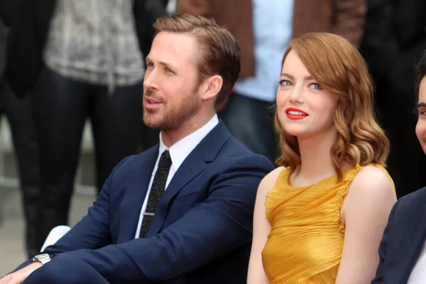 Ryan Gosling, Emma Stone — Stock Photo, Image