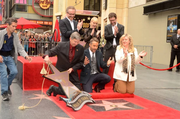 Skådespelaren Ryan Reynolds med familj — Stockfoto