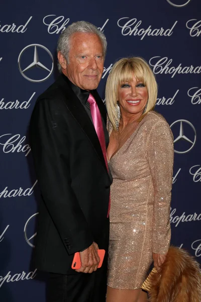 Suzanne Somers og Alan Hamel – stockfoto