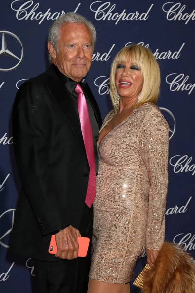 Actrice Suzanne Somers en Alan Hamel — Stockfoto