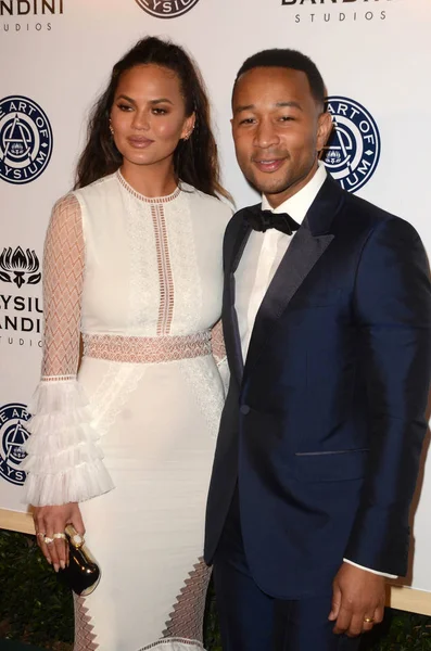 Chrissy Teigen, John Legend — Stock fotografie