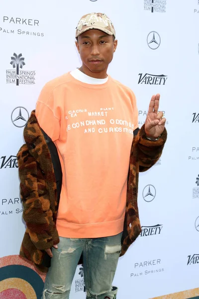歌手 Pharrell 威廉姆斯 — 图库照片