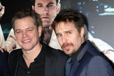aktör Matt Damon ve Sam Rockwell