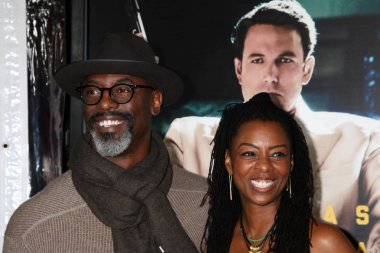 aktör Isaiah Washngton Jenisa Garland ile