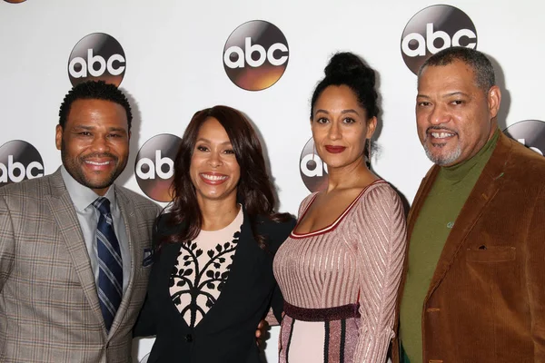Anthony Anderson, Channing Dungey, Tracee Ellis Ross, Laurence Fishburn — Foto Stock