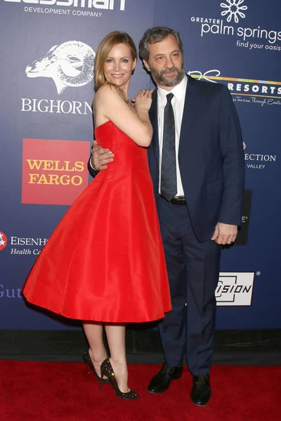 L'actrice Leslie Mann et le producteur Judd Apatow — Photo