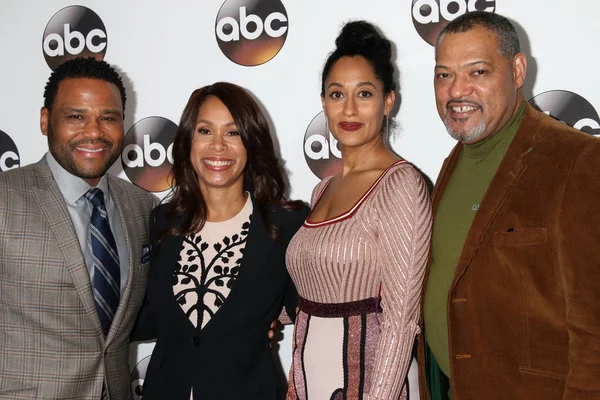 Anthony Anderson, Channing Dungey, Tracee Ellis Ross, Laurence Fishburn — Stock Photo, Image