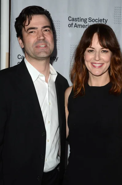 Aktörer Ron Livingston och Rosemarie Dewitt — Stockfoto