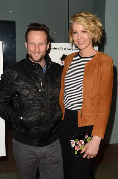 Actors Bodhi and Jenna Elfman — Stock Photo, Image