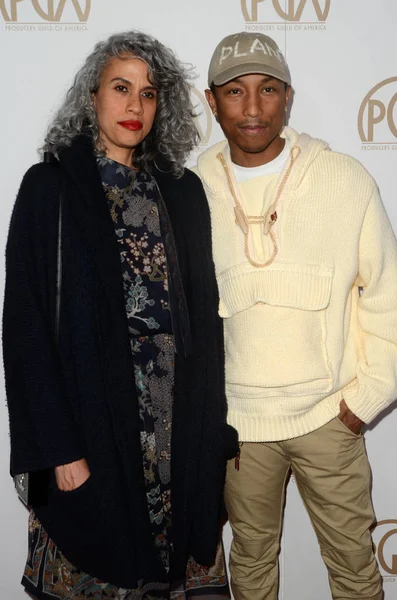 Şarkıcı Pharrell Williams — Stok fotoğraf
