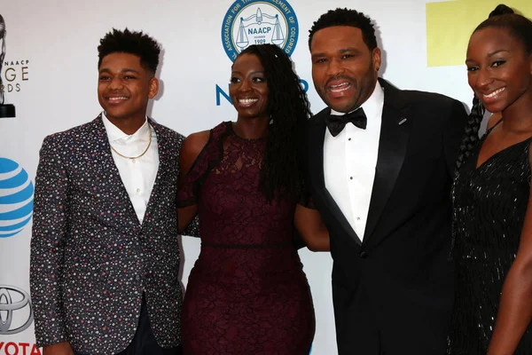 Nathan Anderson, Alvina Stewart, Anthony Anderson, Kyra Anderson — Stok Foto