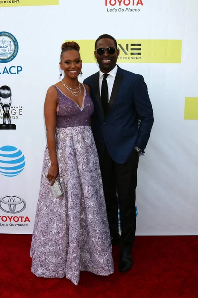 Actress Ryan Michelle Bathe and Sterling Brown — Stock Photo, Image