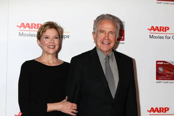 Annette Bening, Warren Beatty — Stock Photo, Image