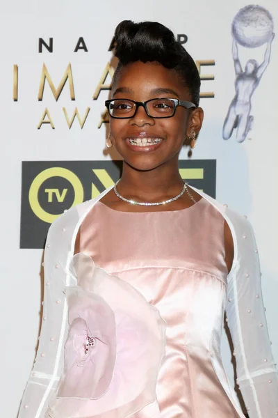 Actriz Marsai Martin — Foto de Stock