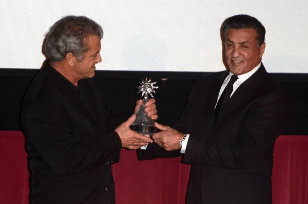 Mel Gibson, Sylvester Stallone —  Fotos de Stock