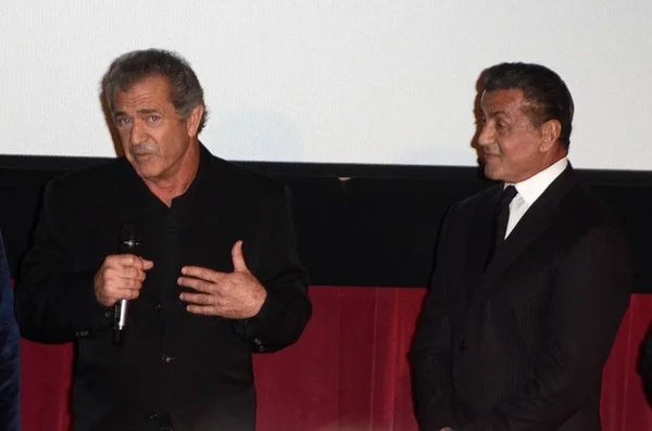 Mel Gibson, Sylvester Stallone — Stok fotoğraf