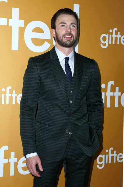 El actor Chris Evans — Foto de Stock