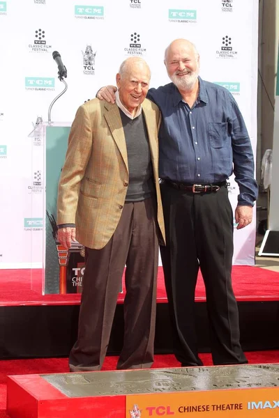 Carl Reiner, Rob Reiner — ストック写真