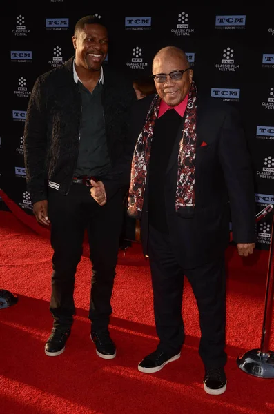 Chris Tucker, Quincy Jones — Stock Photo, Image