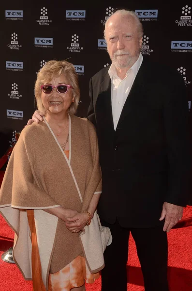 Acteur Scott Wilson avec femme — Photo