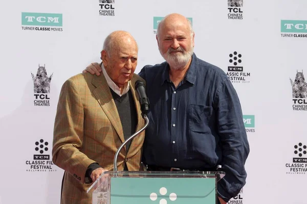 Carl Reiner, Rob Reiner — Stok fotoğraf