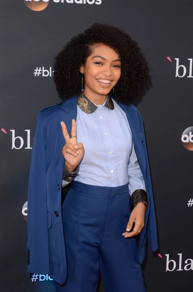 Actriz Yara Shahidi — Foto de Stock