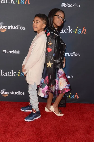 Miles Brown, Marsai Martin — Stock Photo, Image