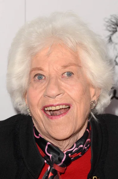 Attrice Charlotte Rae — Foto Stock