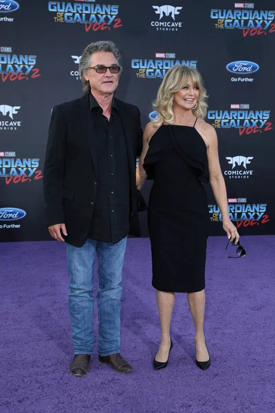 Kurt Russell, Goldie Hawn — Stock Photo, Image