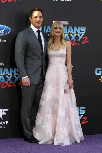 Chris Pratt, Anna Faris — Zdjęcie stockowe