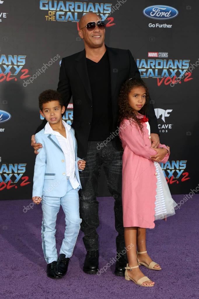 Vin Diesel, Hania Riley Sinclair, Vincent Sinclair — Foto