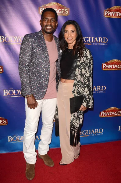 Artist Bill Bellamy with wife — Stock Photo, Image