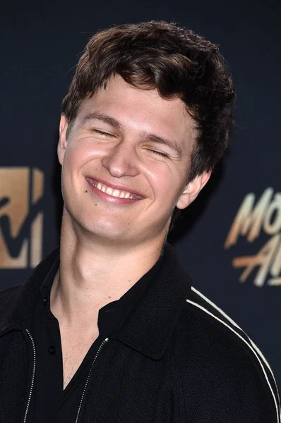 Actor Ansel Elgort — Stock Photo, Image