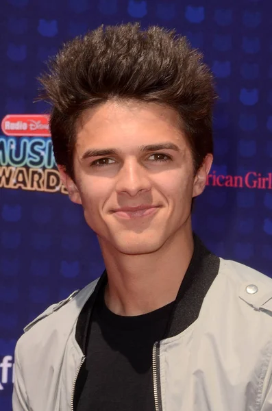 Brent Rivera w Radio Disney Music Awards — Zdjęcie stockowe