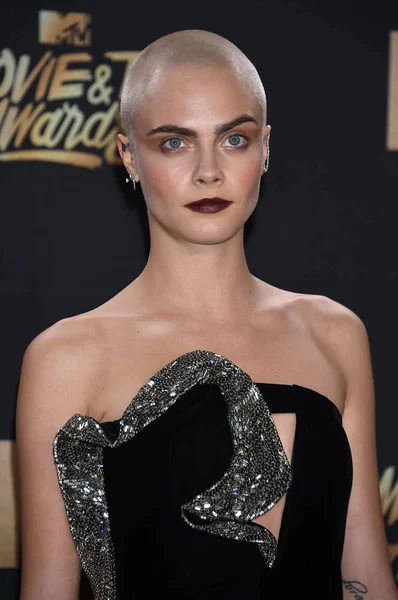 Actress Cara Delevingne — Stock Photo, Image