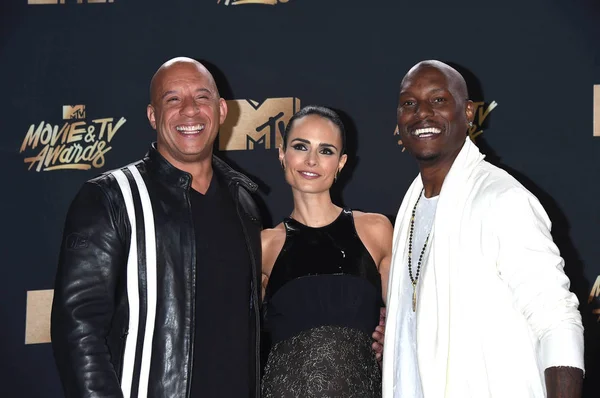 Vin Diesel, Jordana Brewster, Tyrese Gibson — Foto de Stock