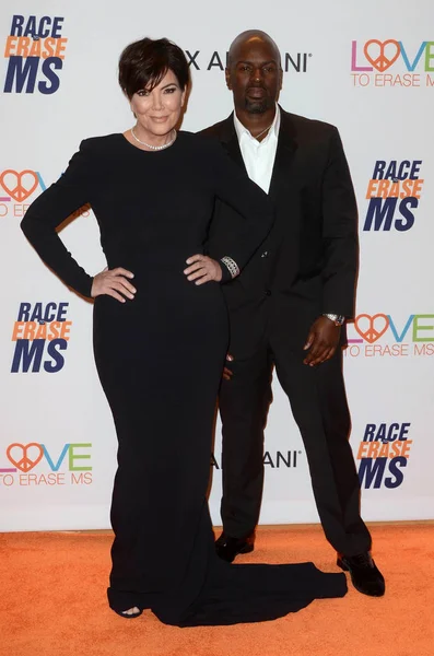 Kris Jenner, Corey Gamble — Stock Photo, Image