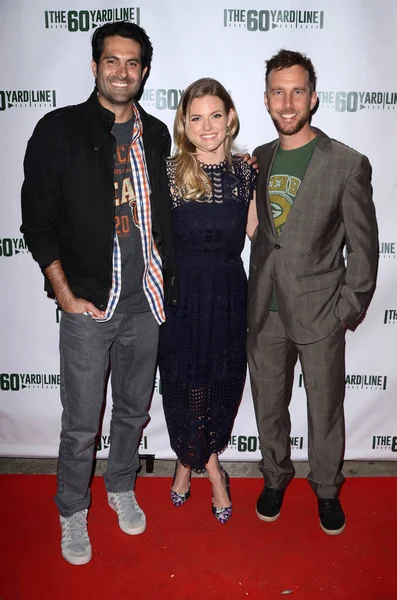 Nick Greco, Chelsey Crisp, Ryan Churchill — Stock Photo, Image