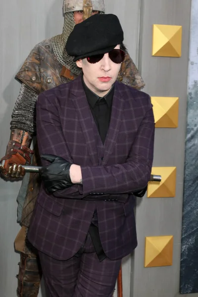 Sängerin Marilyn Manson — Stockfoto