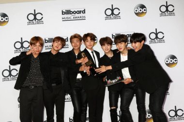 BTS 2017 Billboard Ödülleri basın odası