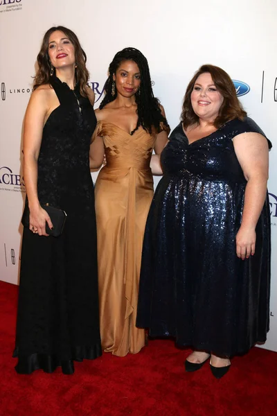 Mandy Moore, Susan Kelechi Watson, Chrissy Metz — Stok fotoğraf