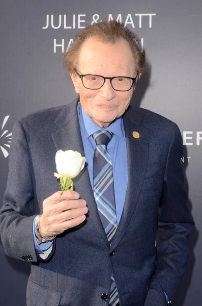 Larry King deltar i Los Angeles Dodgers stiftelsens 3rd årliga Blue Diamond Gala — Stockfoto