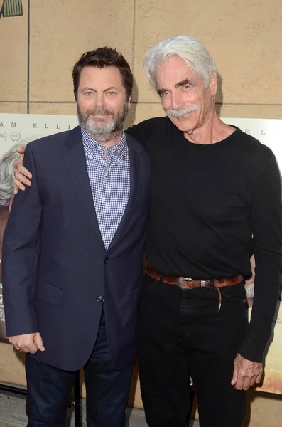 Nick Offerman, Sam Elliott — Foto de Stock