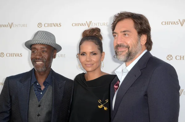 Don Cheadle, Halle Berry, Javier Bardem — Foto Stock