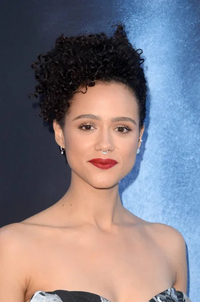 Actriz Nathalie Emmanuel — Foto de Stock