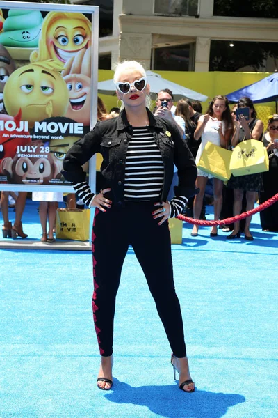 Pop-singer Christina Aguilera — Stock Photo, Image
