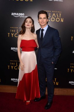 Lily Collins, Matt Bomer