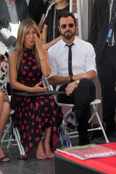 Jennifer Aniston, Justin Theroux — Zdjęcie stockowe